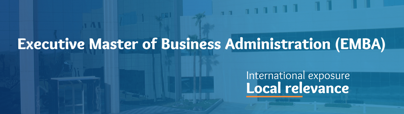 Executive Masters Of Business Administration (EMBA) - Al Yamamah University