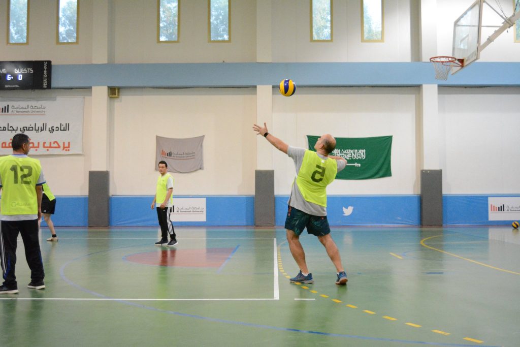 بطولة الكرة الطائرة لطلاب و منسوبي الجامعة