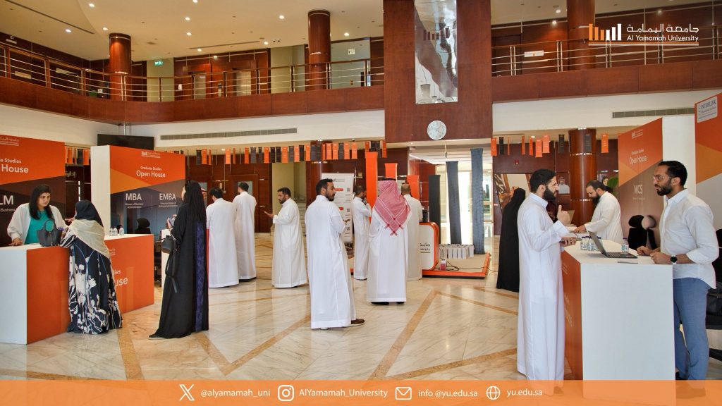 News Al Yamamah University Hosts Graduate Studies Fair to Engage Prospective Master's Students