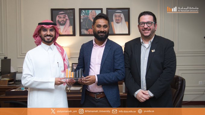 World Champion Speaker 2025 Visits Al Yamamah University to Promote Public Speaking Excellence