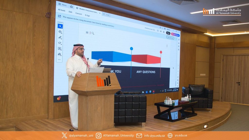 College of Business Hosts Head of Internal Audit at Al Rajhi Bank